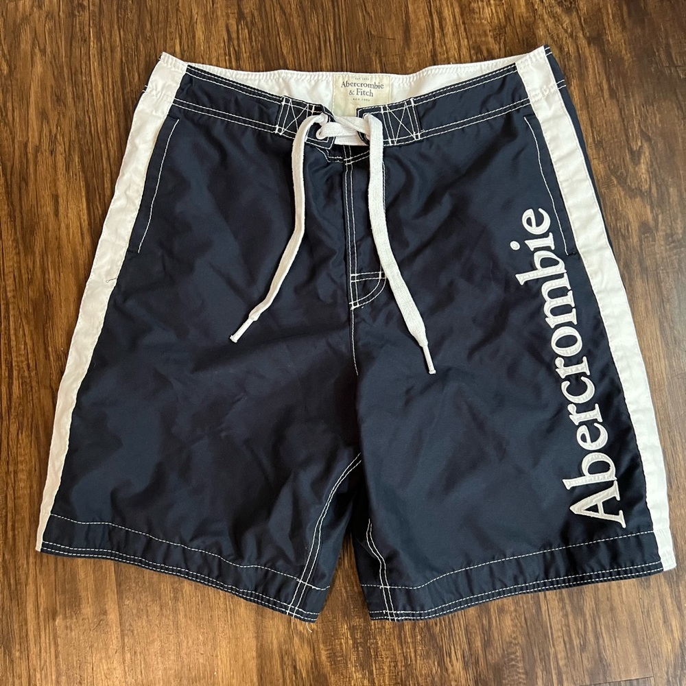 Abercrombie board shorts, navy blue size XL